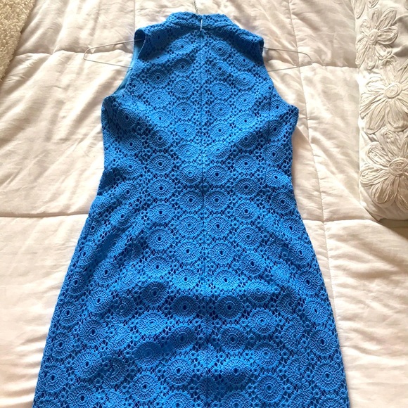 Lily Pulitzer Blue Lace Party Dress - Picture 3 of 3